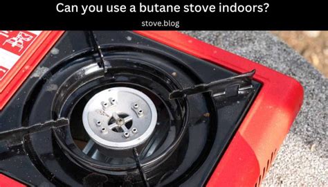 cooking with butane gas